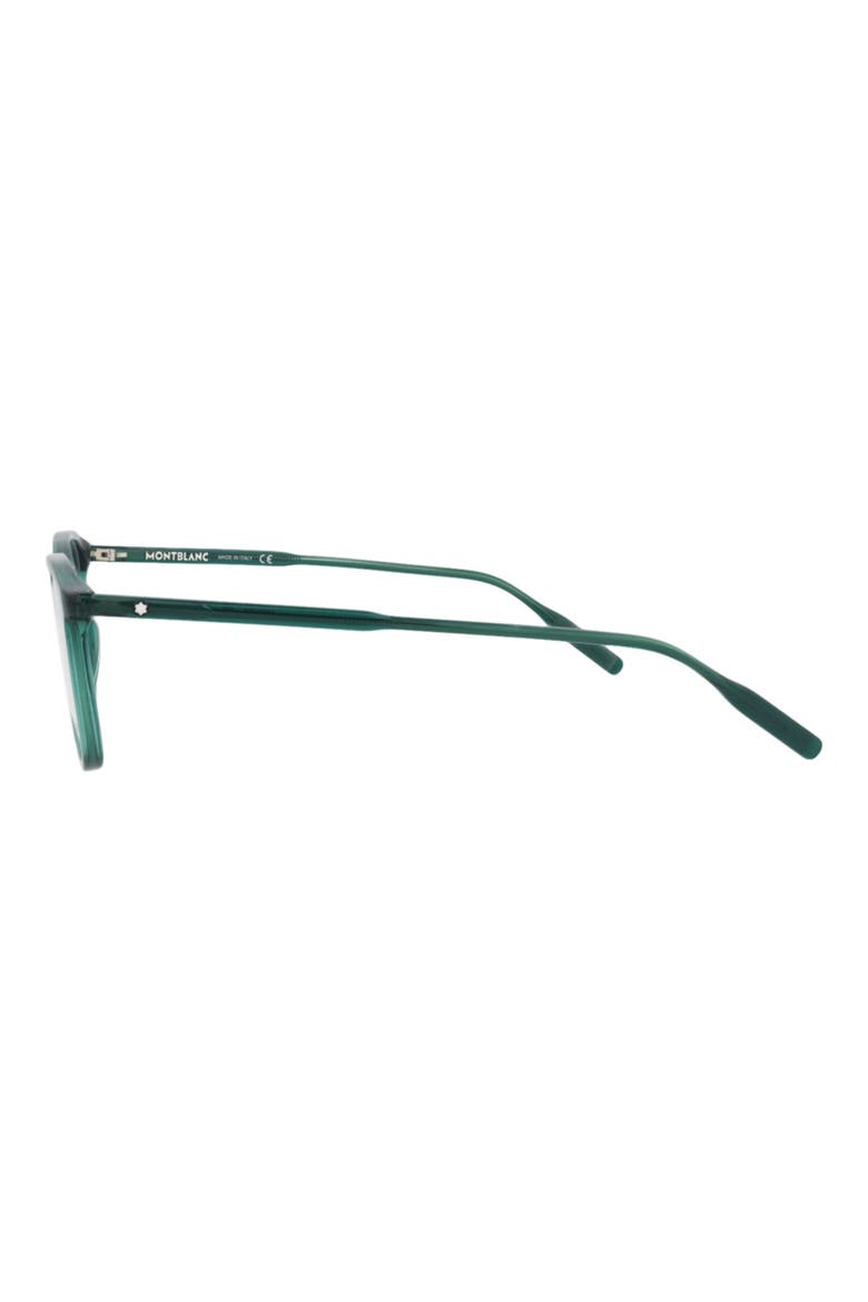 52mm Square Optical Glasses, Alternate, color, GREEN TRANSPARENT