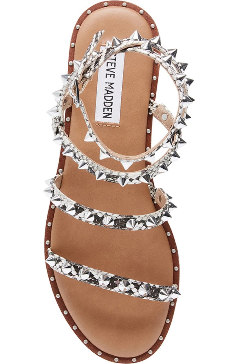 Steve Madden Transport Studded Strappy Sandal, Alternate, color,