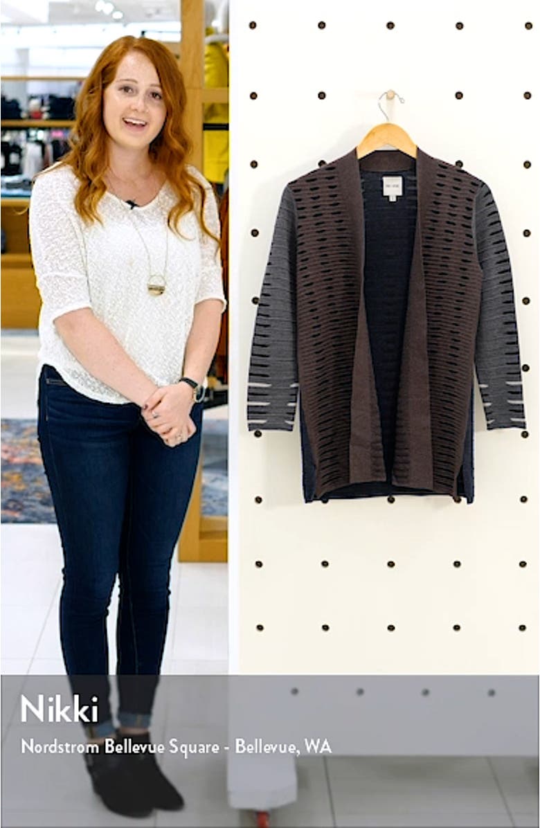 Crave Open Front Cardigan, sales video thumbnail