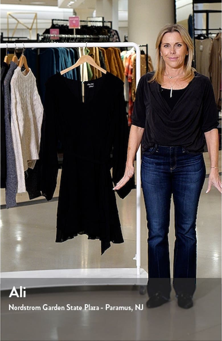 Pretty Ruffle Long Sleeve Dress, sales video thumbnail