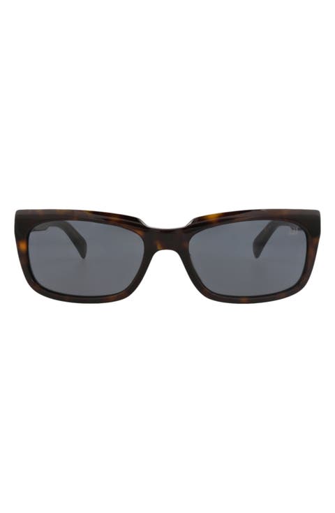 57mm Square Sunglasses