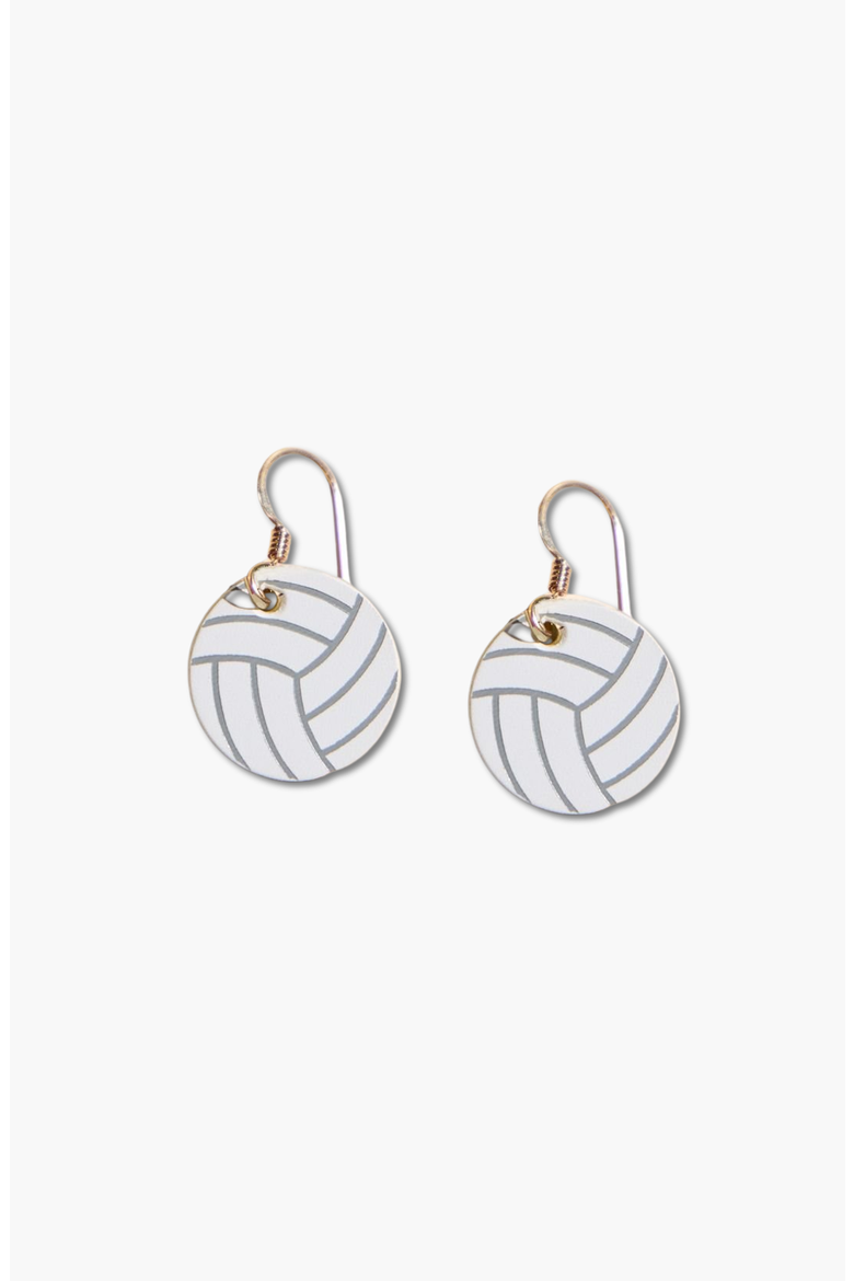Now Serving Earrings, Main, color, White