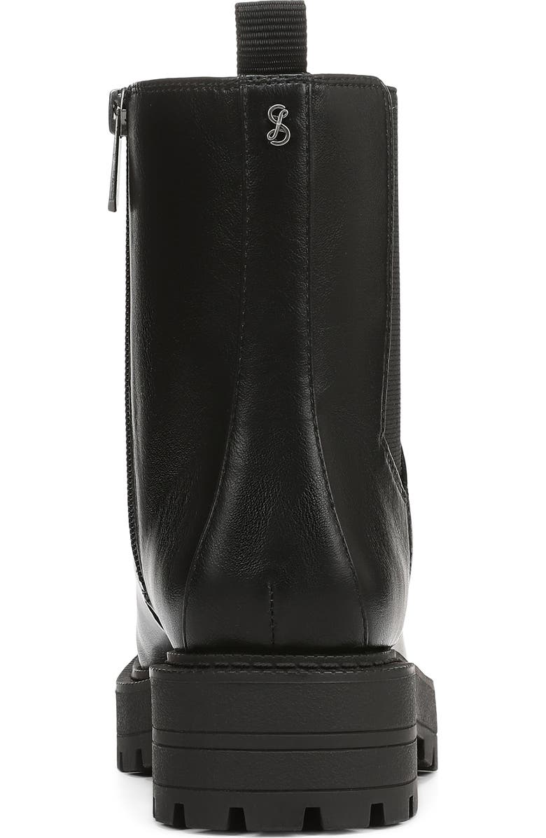 SAM & LIBBY Oak Lug Sole Boot, Alternate, color, Black