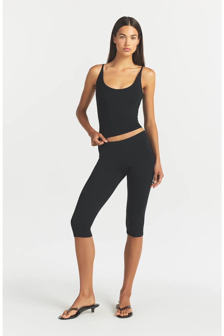 Smooth Layers Scoop Neck Camisole, Alternate, color, OBSIDIAN