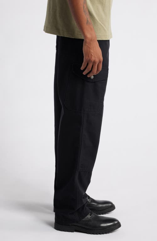 Dickies Cotton Duck Canvas Cargo Pants In Black