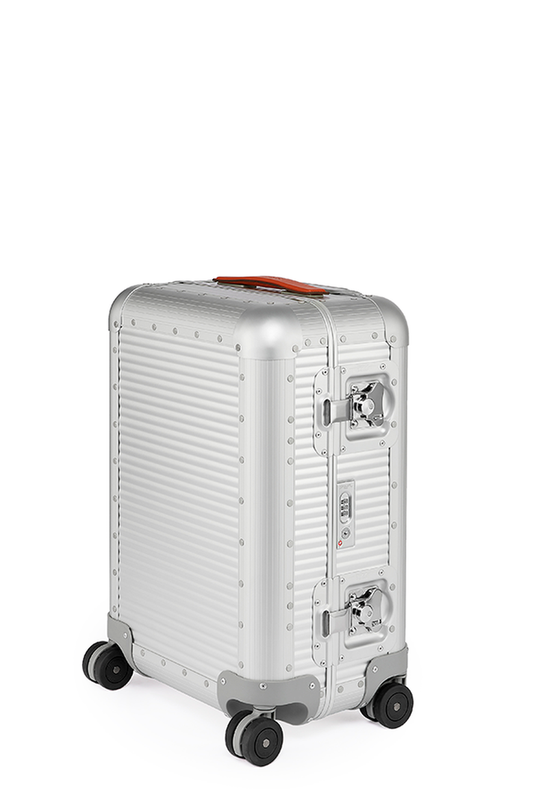Bank Spinner 53 Suitcase, Main, color, Moonlight Silver