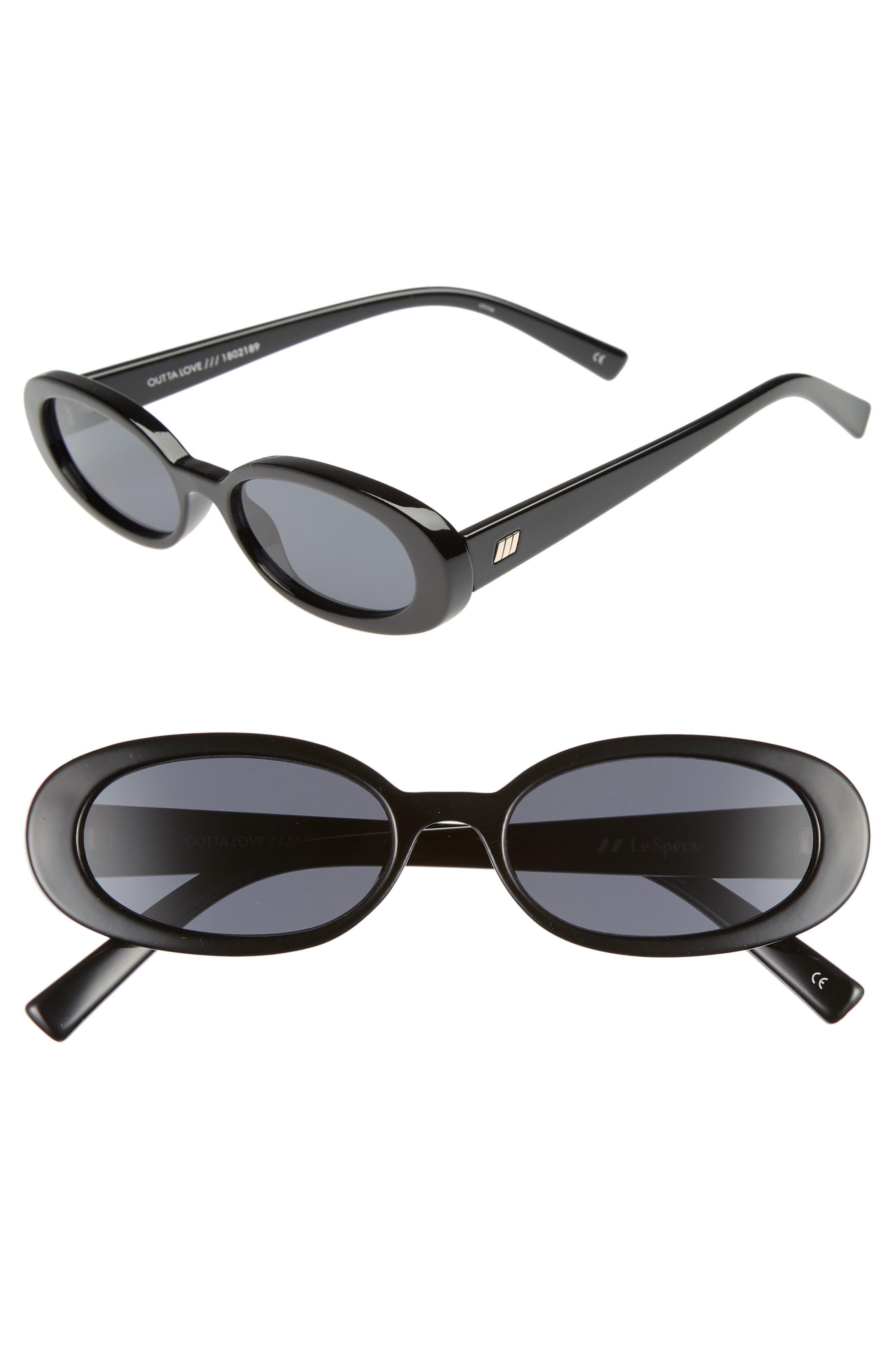 Outta Love 51mm Oval Sunglasses (Women) | Nordstrom