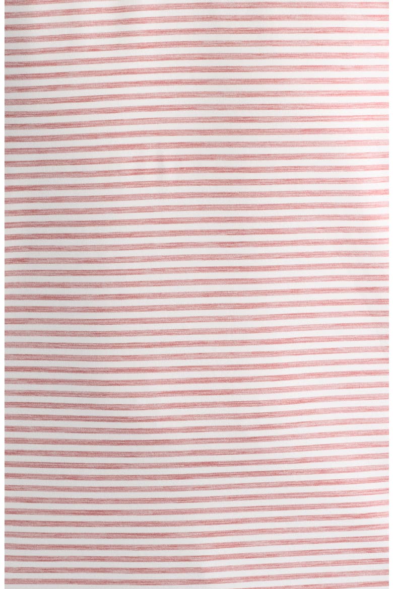 Seymour Stripe Featherweight Performance Polo, Alternate, color, RACING RED