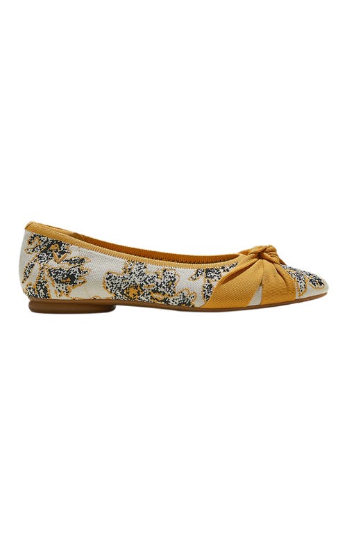 Vivaia Almond-toe Knotted Flats