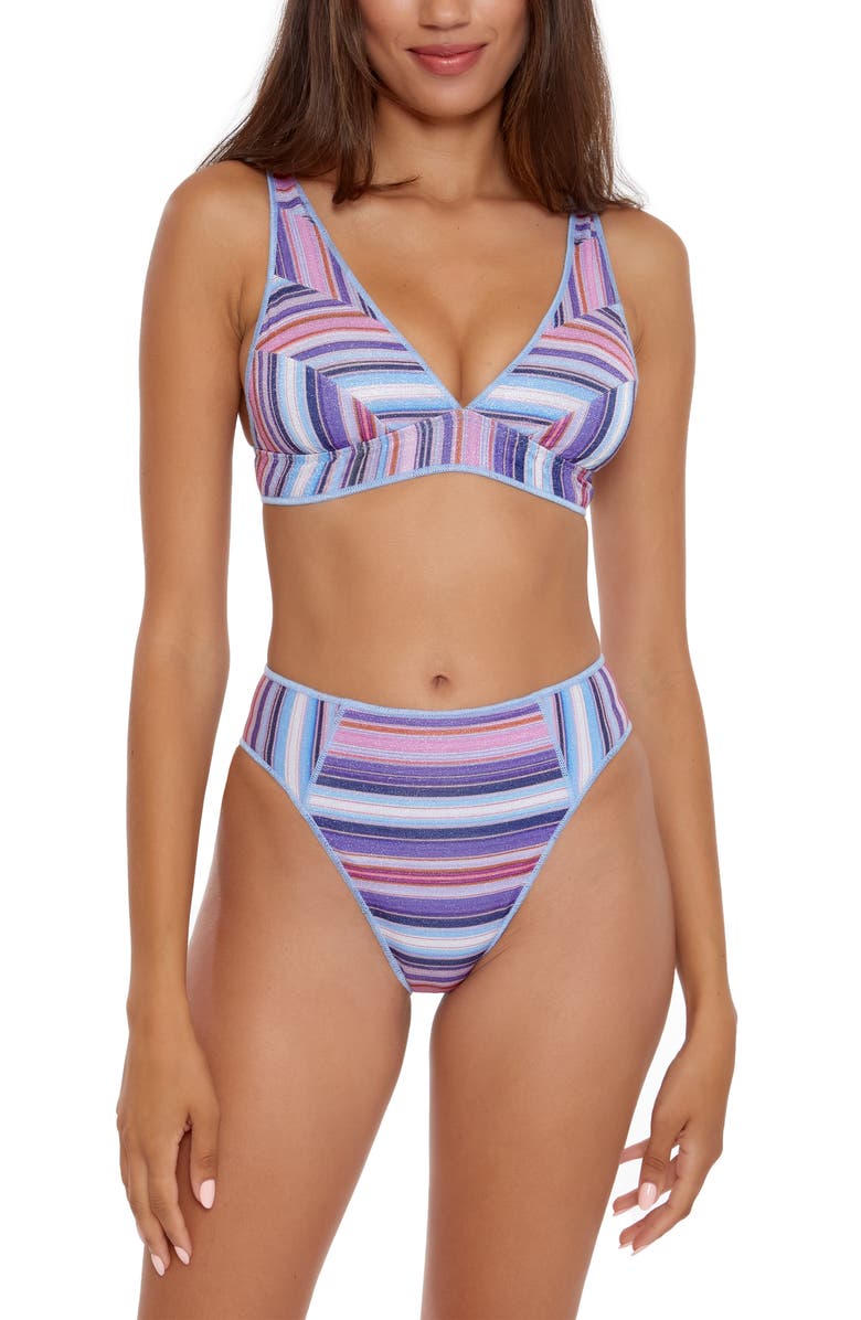 Becca South Coast Halter Bikini Top, Alternate, color,