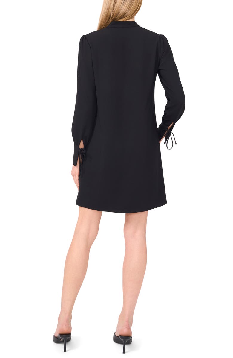 CeCe Tie Detail Long Sleeve Dress, Alternate, color, 
