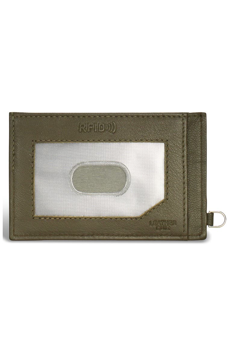 Cam Slim Card Holder, Alternate, color, GREEN