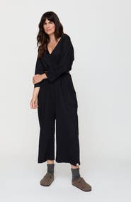 Turtledove London Organic Mai V-Neck Jumpsuit