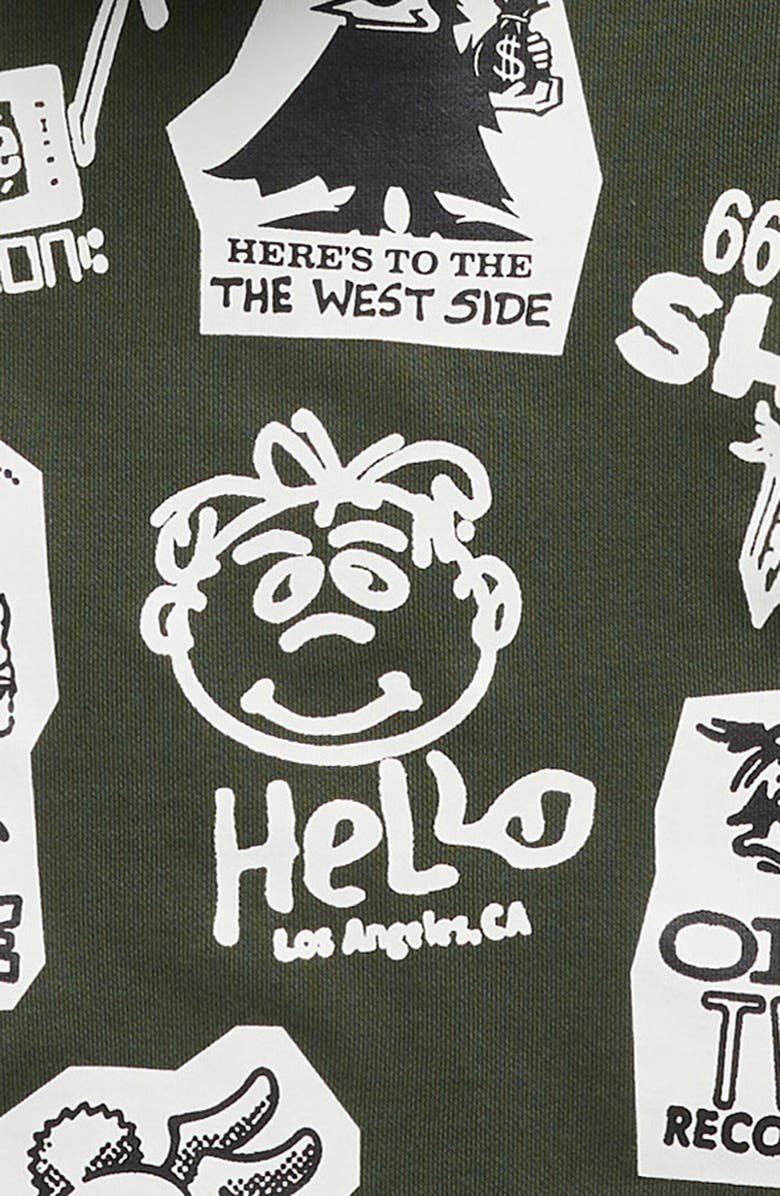 Vans Kids' Classified Graphic Zip Hoodie, Alternate, color, Dried Kelp