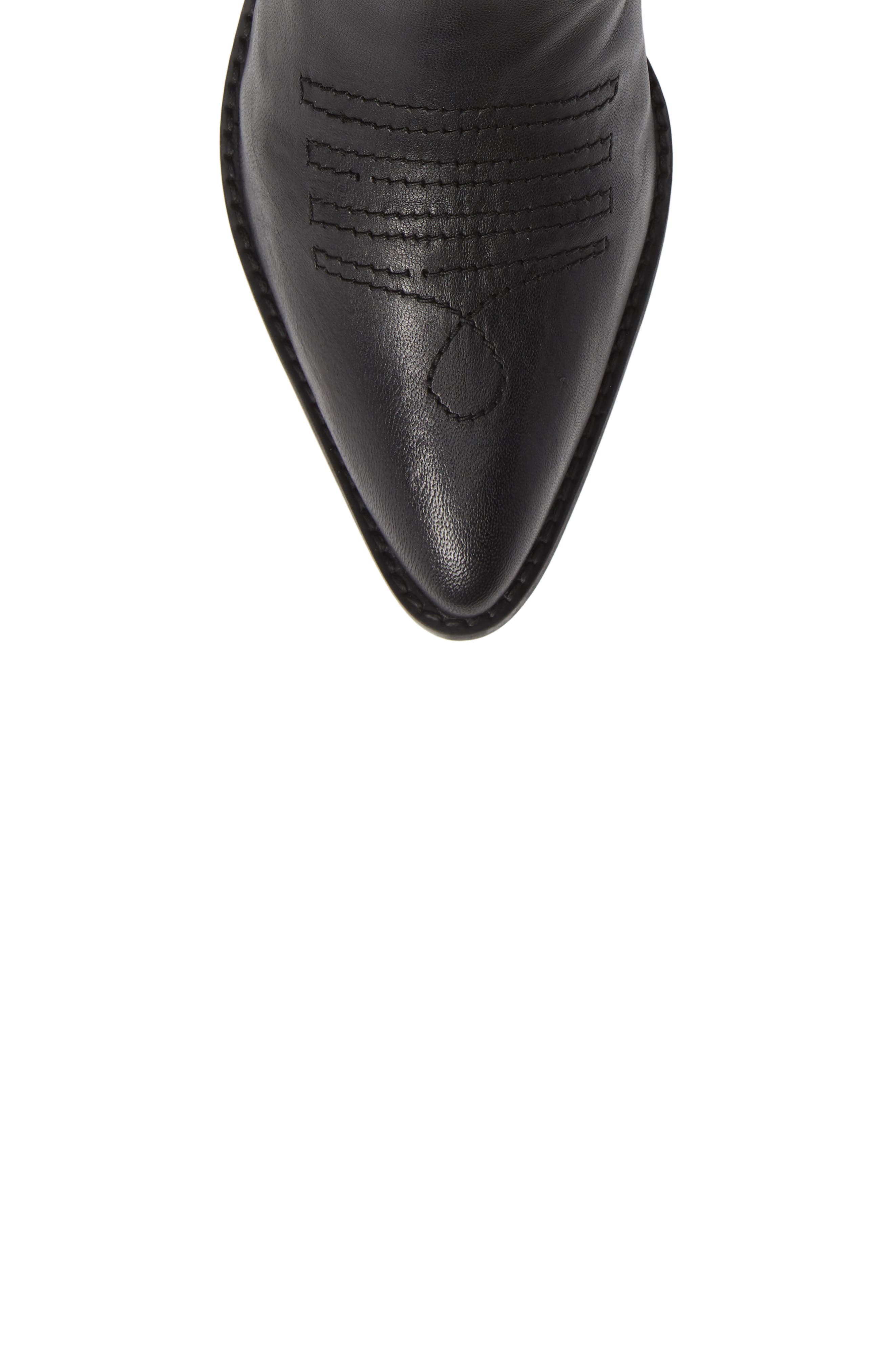 Topshop Arizona 2 Western Bootie, Alternate, color, 