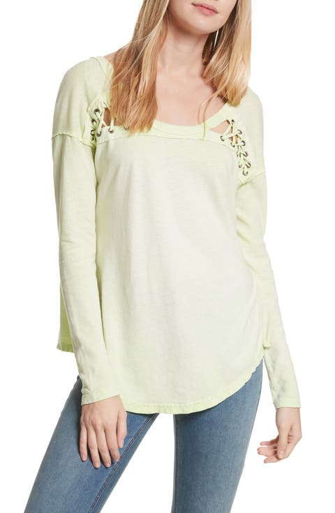 First Love Lace-Up Tee