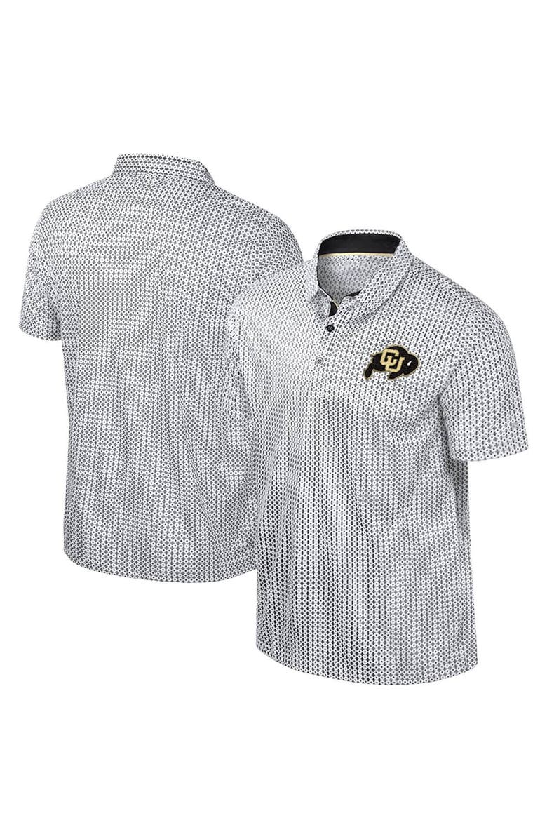 COLOSSEUM Men's Colosseum Black Colorado Buffaloes Big & Tall Marty Rival Polo, Alternate, color, Black