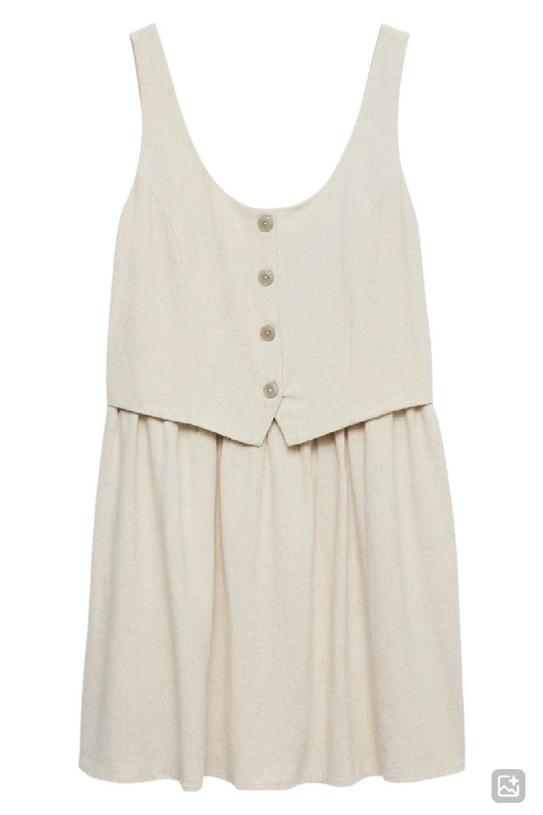 Sisse Sleeveless Dress, Alternate, color, OATMEAL DETAIL MELANGE