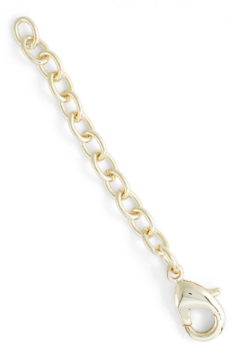 2-Inch Necklace Extender, Main, color, GOLD