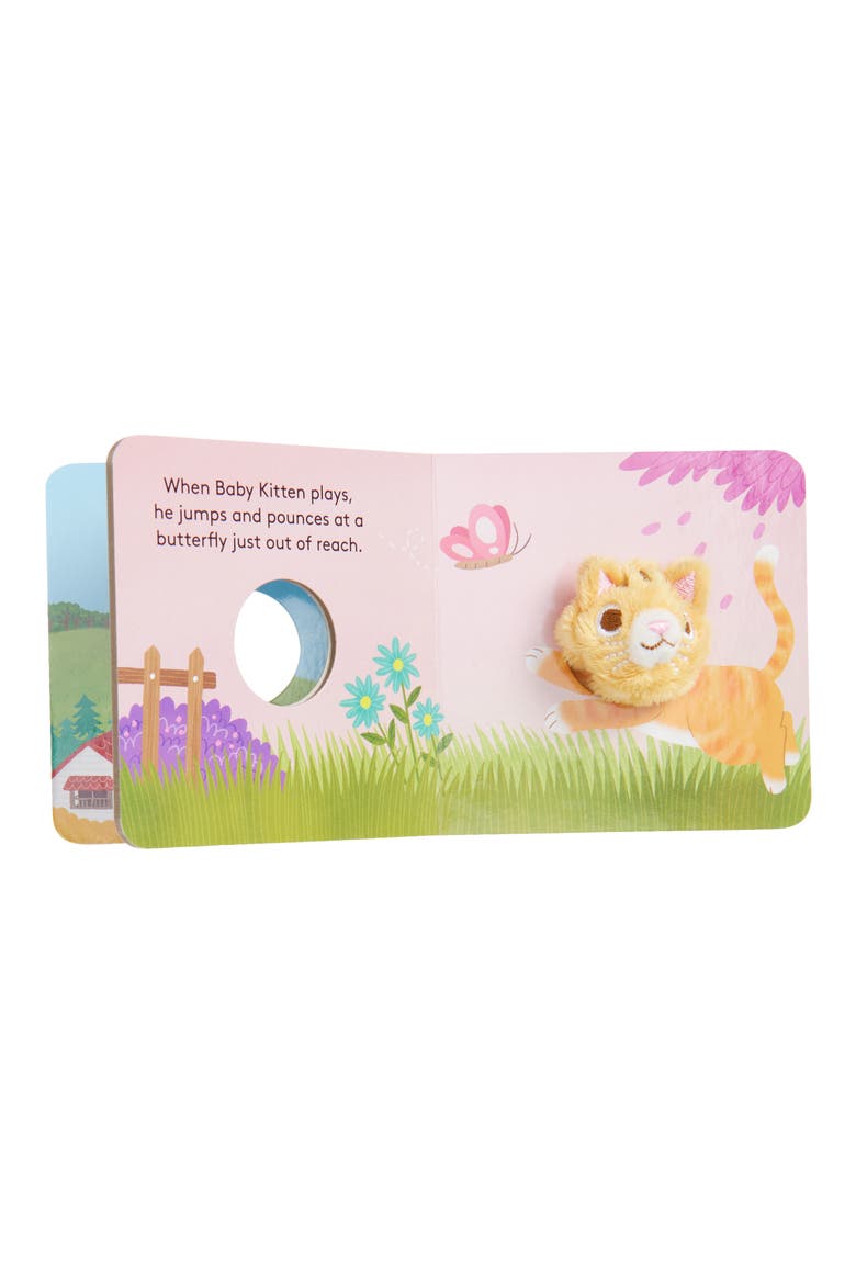 'Baby Kitten' Finger Puppet Board Book, Alternate, color, MULTI
