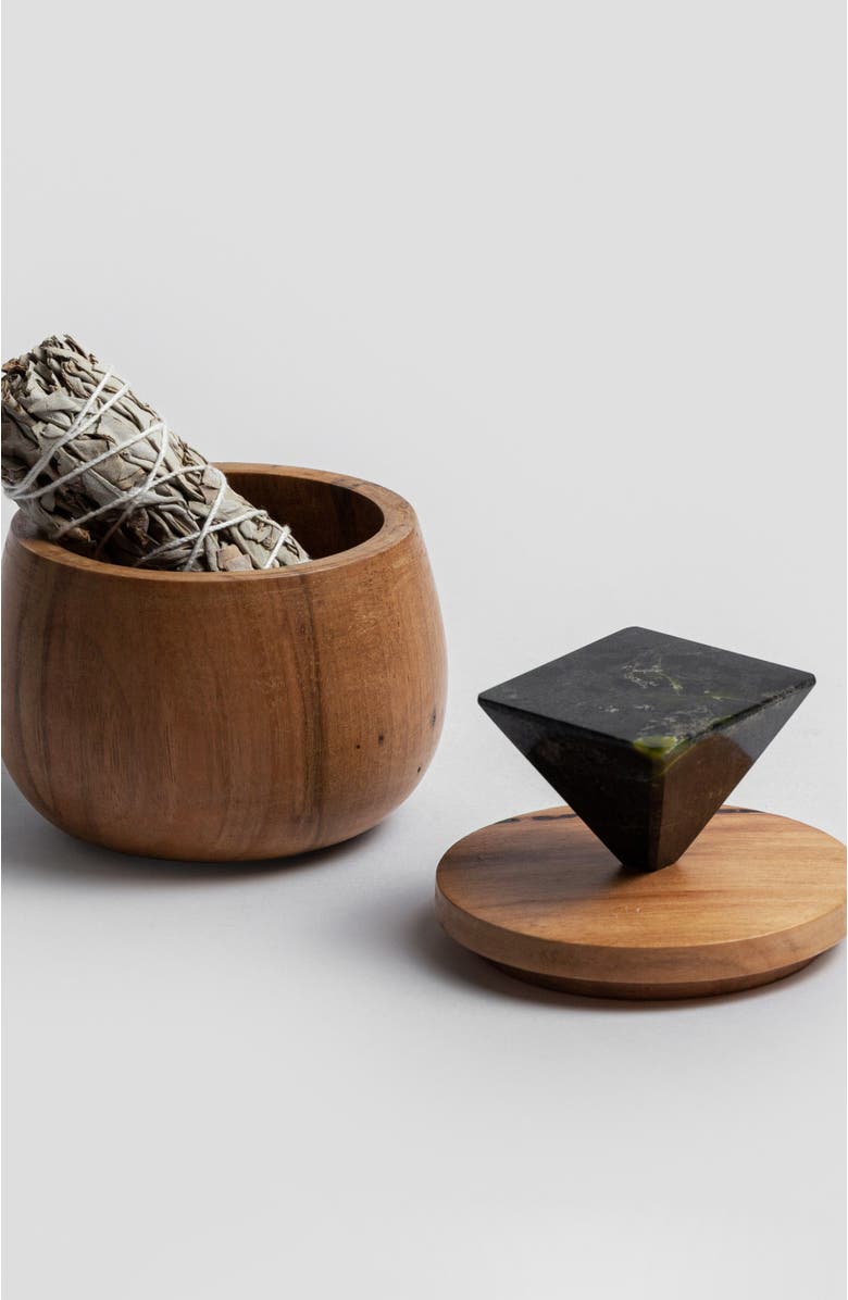 DAR PROYECTOS Round Special Things Jewel Box, Alternate, color, Natural