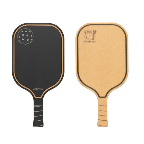 Eli Home Pickleball Charcuterie Cutting Board -"today's Menu Pickleball"