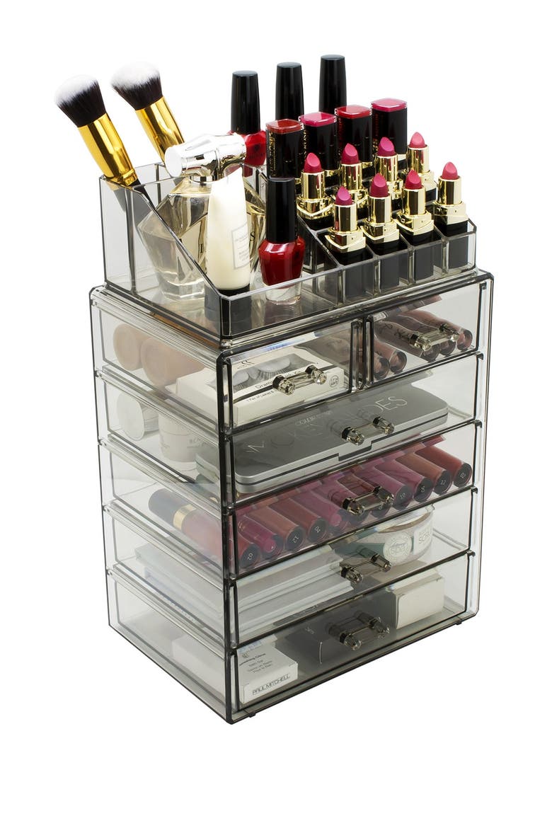 Makeup Storage Case - Black, Main, color, BLACK