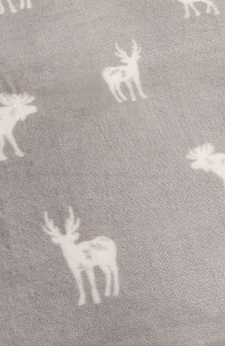 Reversible Faux Shearling Throw Blanket