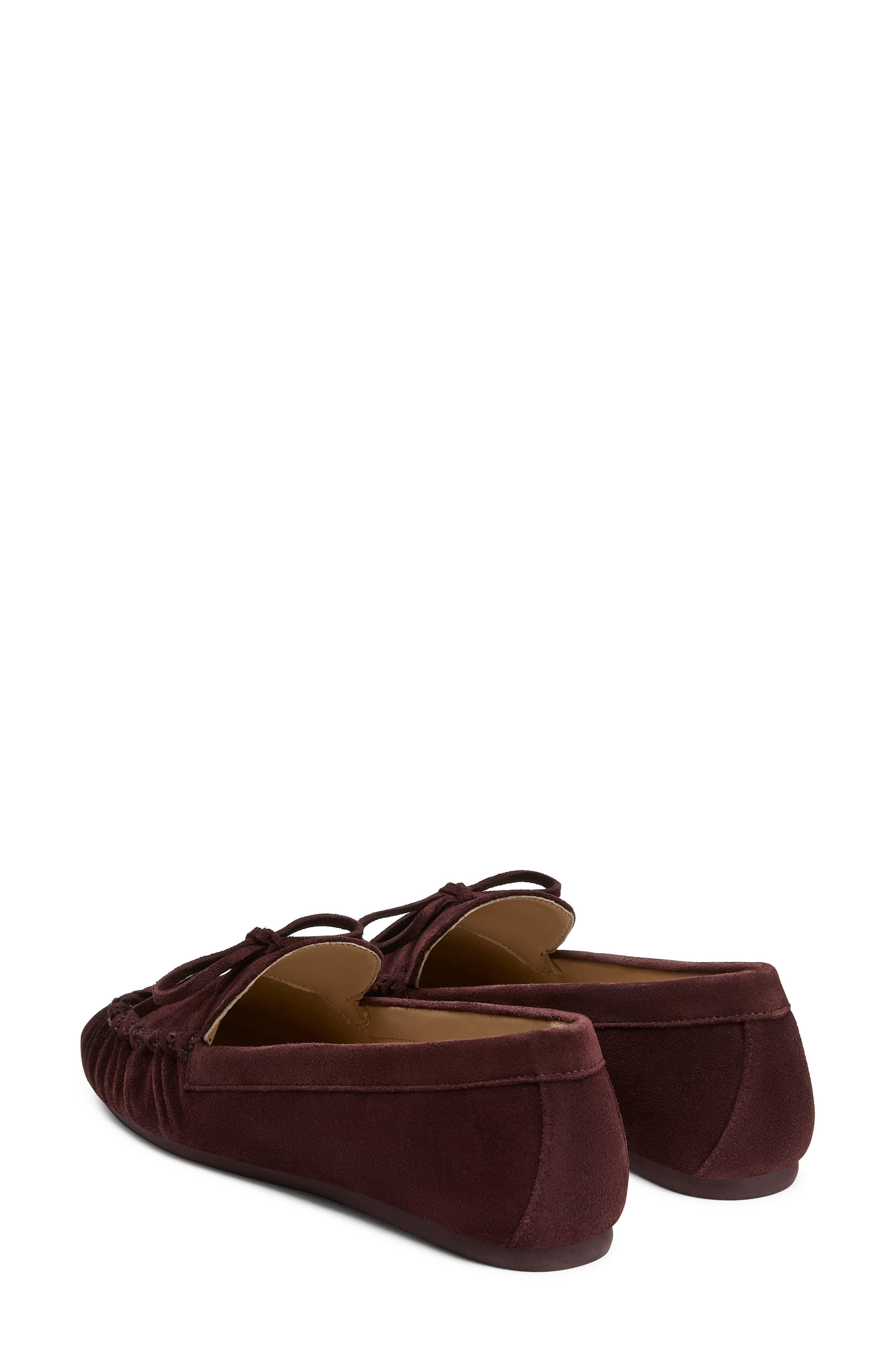 Britt Bow Loafer, Alternate, color, BAROLO