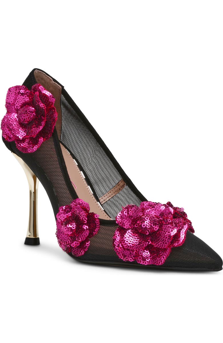 Betsey Johnson Rossa Pointed Toe Pump, Main, color,