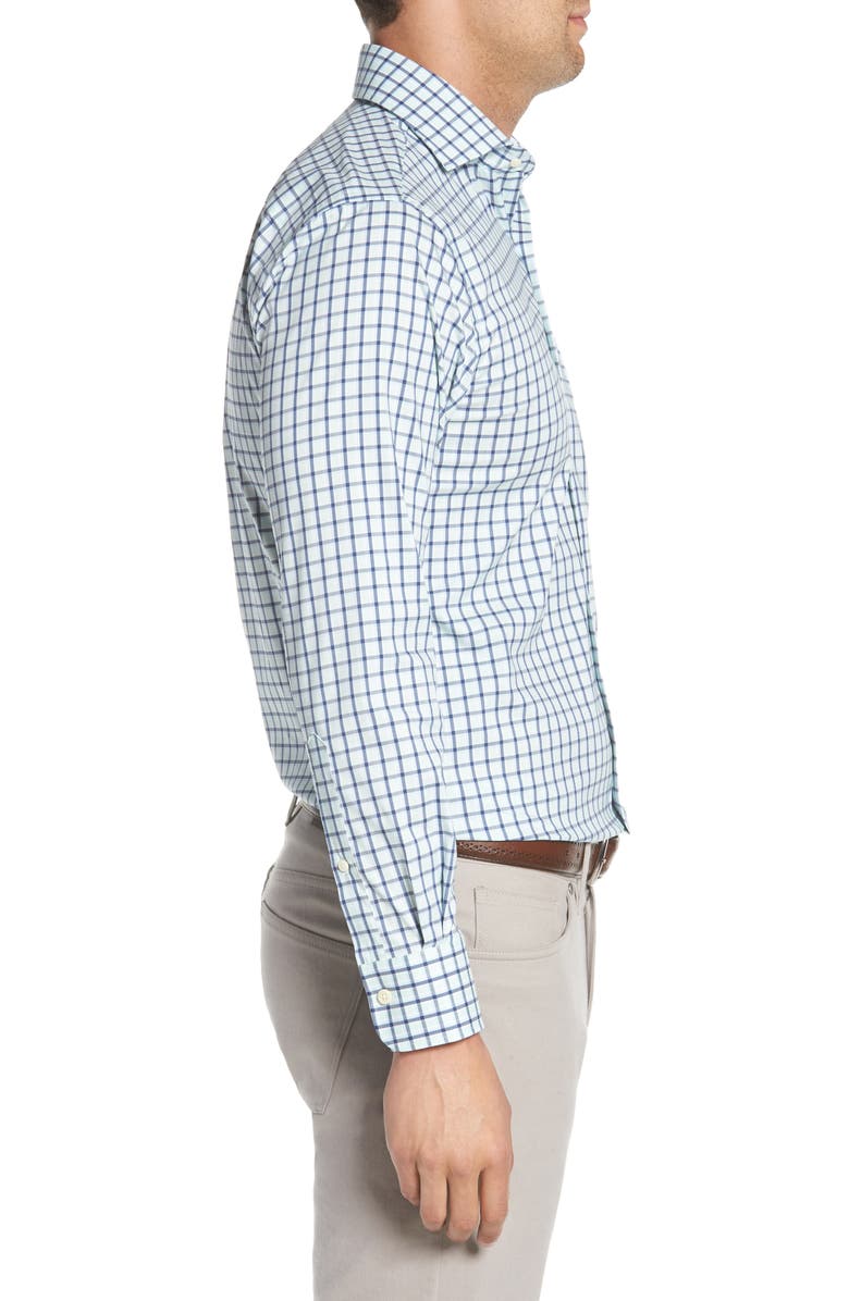 Peter Millar Crown Comfort Check Sport Shirt, Alternate, color, 