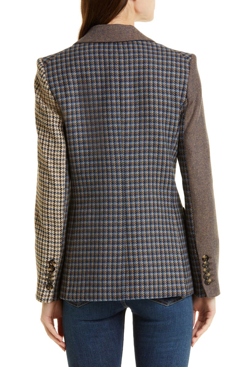 Veronica Beard Faustine Dickey Blazer, Alternate, color, 