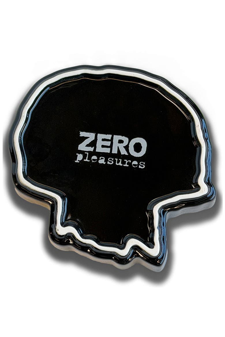 X Zero Skateboards Ceramic Tray, Alternate, color, BLACK