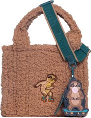mimish Kids' Faux Shearling Tote