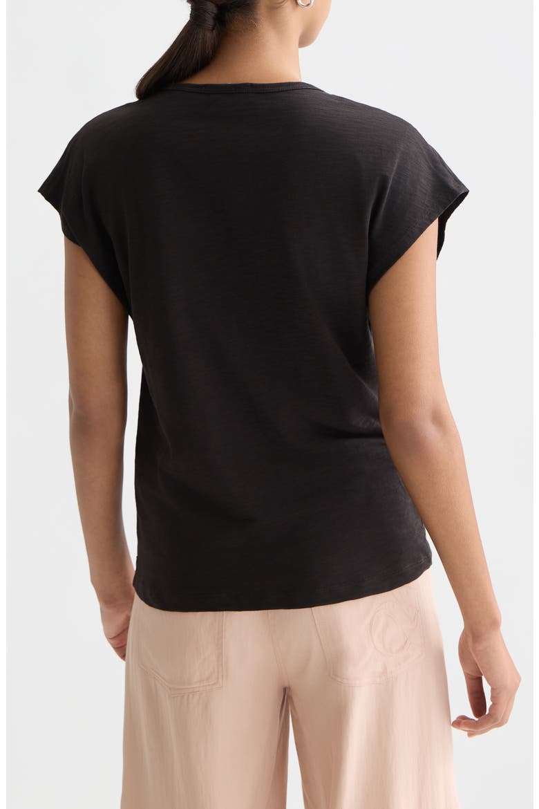 Embroidered Cotton Graphic T-Shirt, Alternate, color, METEORITE