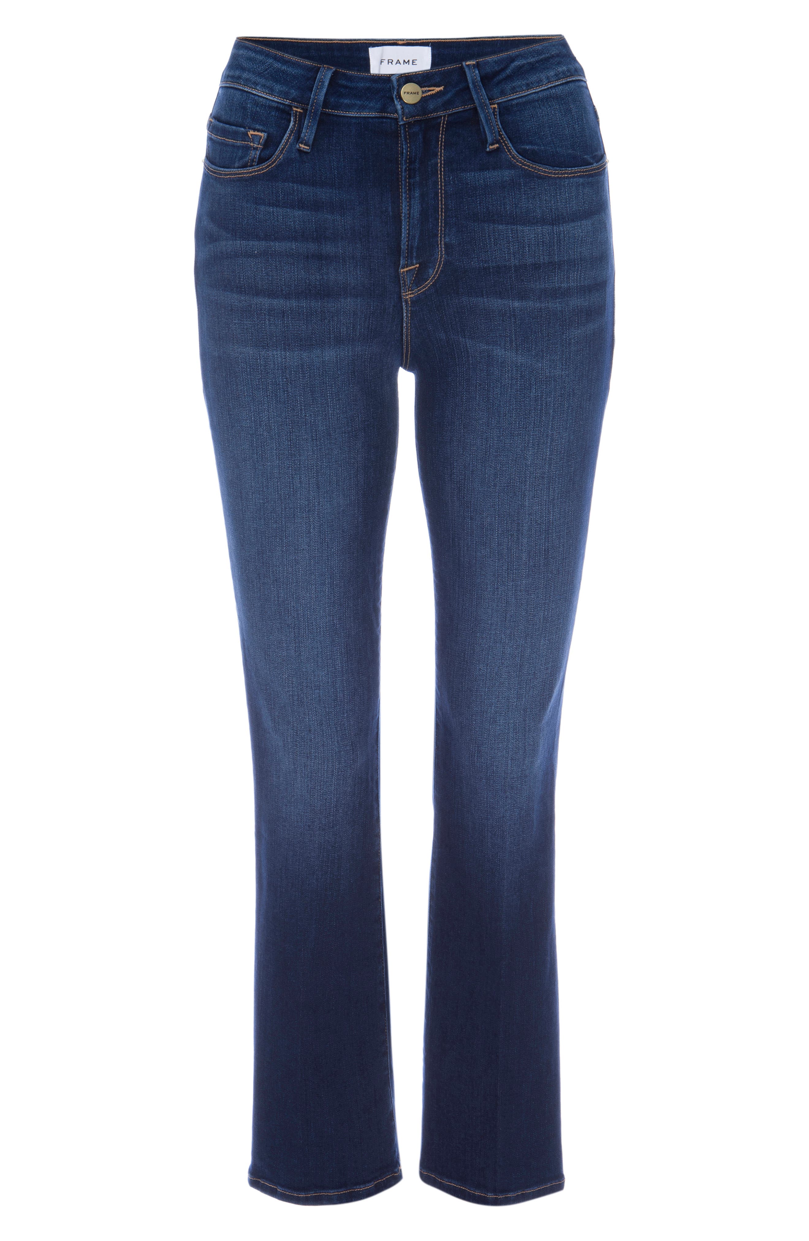 FRAME Le Crop Mini Boot High Waist Jeans