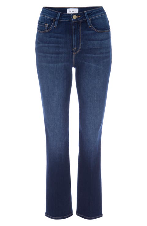 Le Crop Mini Boot High Waist Jeans