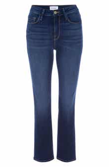 FRAME Le Crop Mini Boot High Waist Jeans