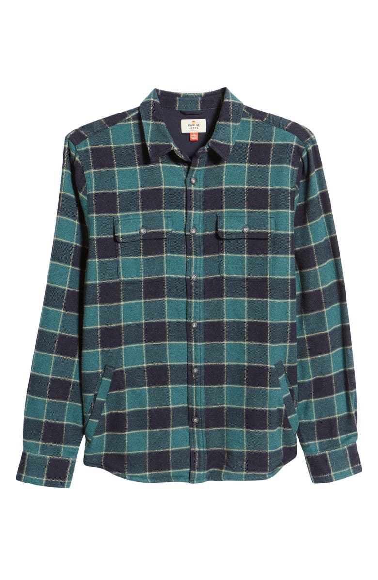 Marine Layer Signature Lined Camping Shirt, Alternate, color, 