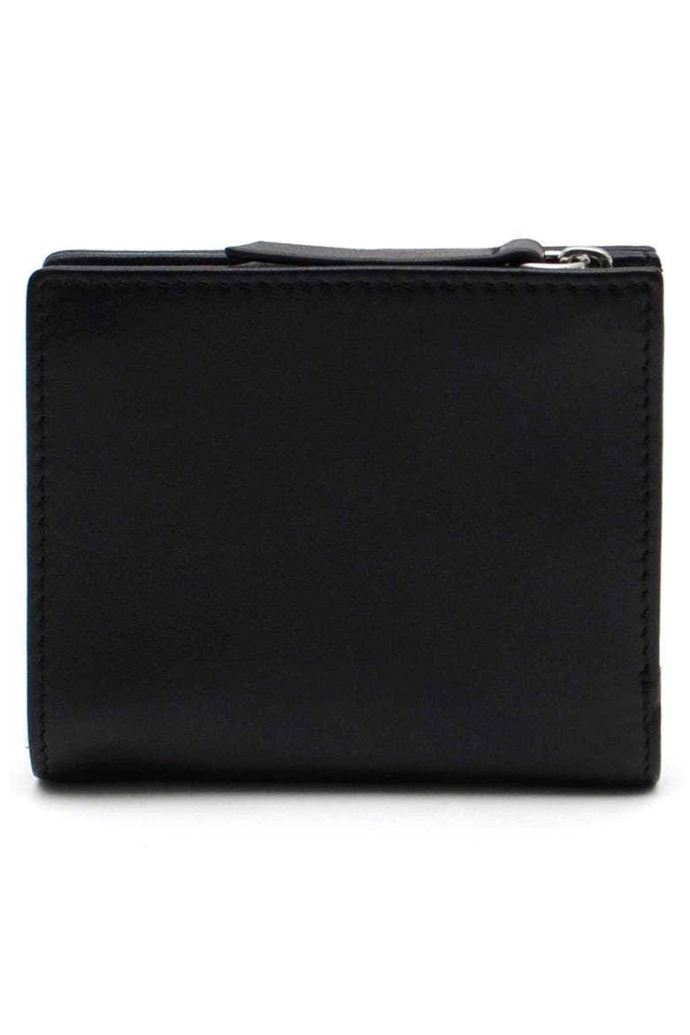 Lexi Bifold Leather Wallet, Alternate, color, BLACK