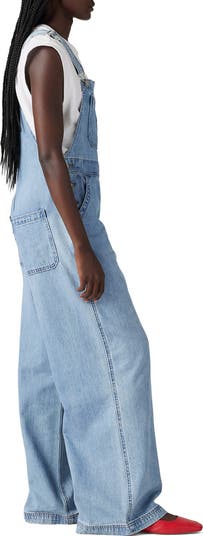 Baggy Denim Overalls