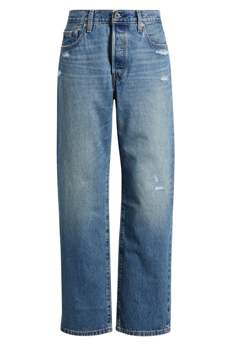 501® '90s Mid Rise Straight Leg Jeans, Alternate, color, VERIFIED VINTAGE