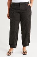 Sanctuary Sahara Tapered Stretch Cotton Utility Pants