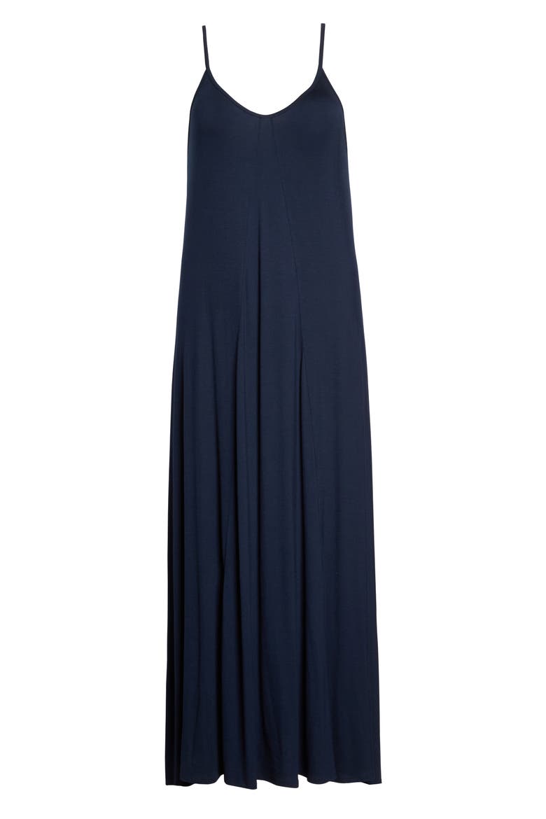 A-Line Maxi Dress, Alternate, color, MIDNIGHT