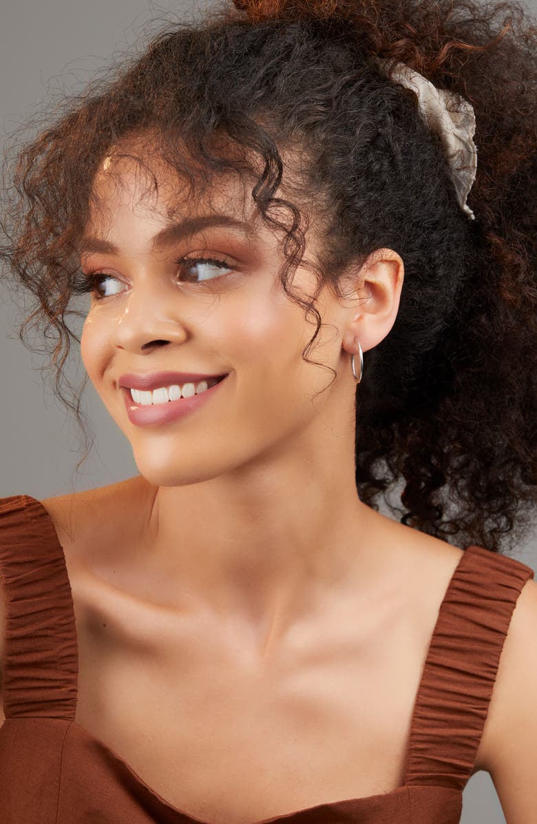 Bony Levy 14K Gold Twisted Rope Hoop Earrings, Alternate, color, 