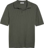 John Smedley Leeshaw Cotton Rib Polo
