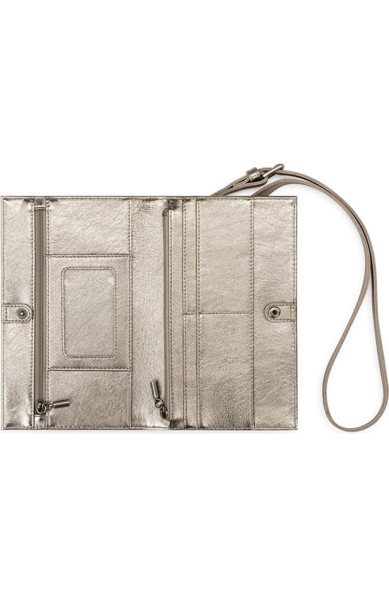 The Sak Los Feliz Leather Phone Wallet, Alternate, color, Pyrite