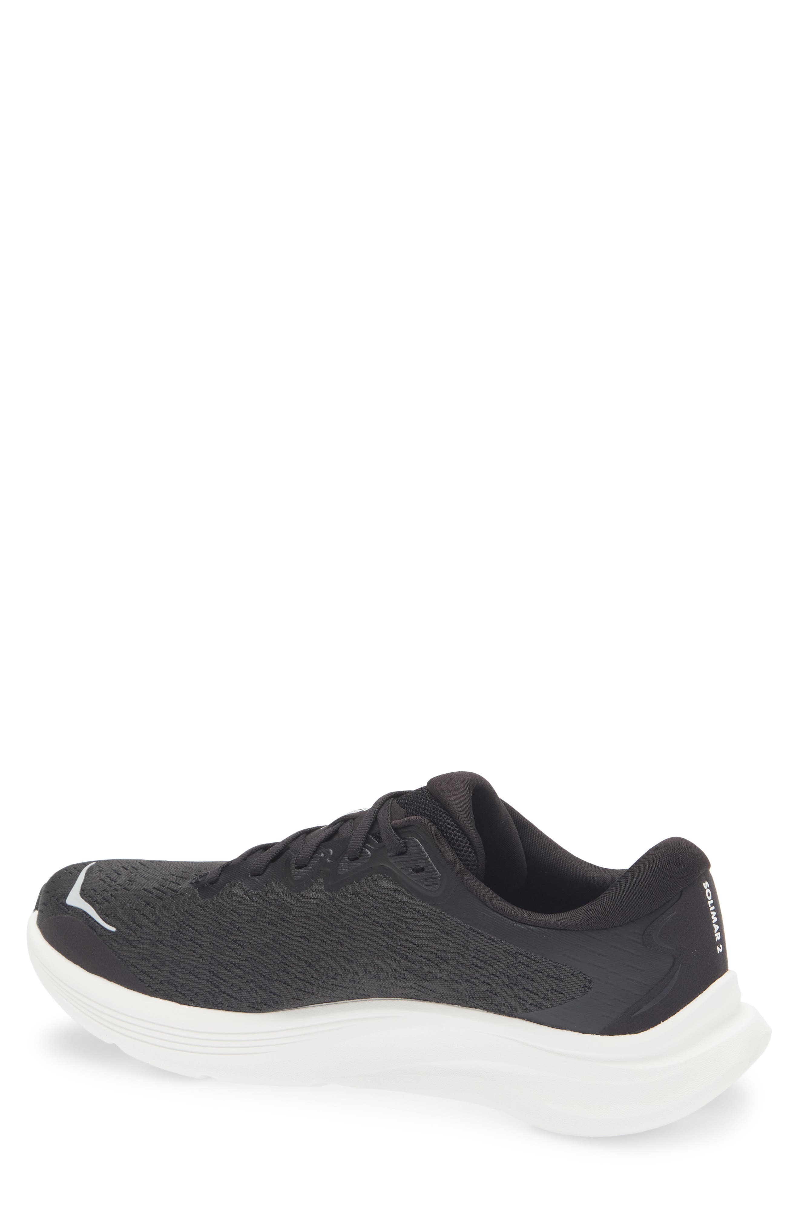 HOKA Solimar 2 Running Sneaker, Alternate, color, Black / White