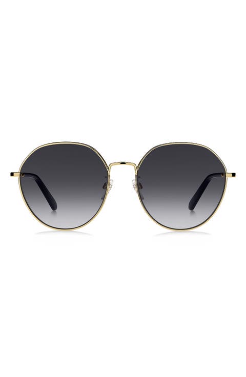 MARC 830/F/S 58mm Gradient Round Sunglasses