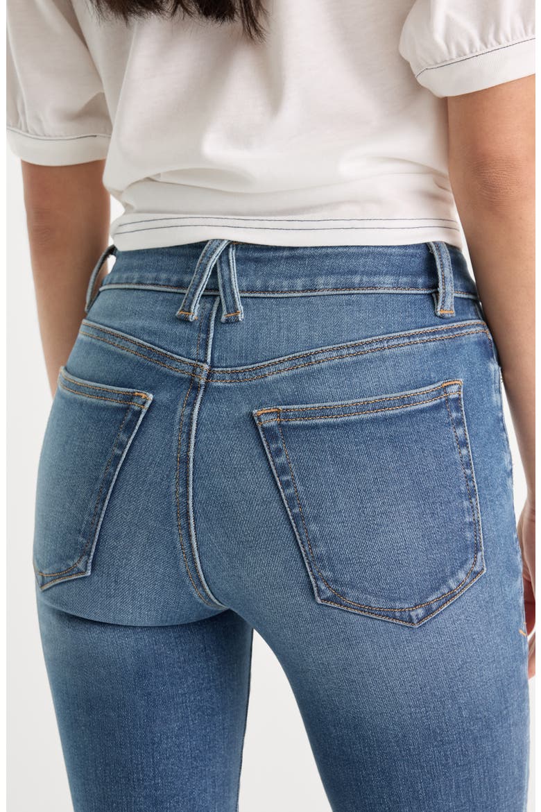 Good Legs High Waist Straight Leg Jeans, Alternate, color, INDIGO1327